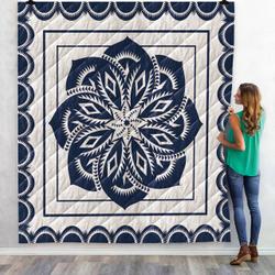 Vintage Rose HUR14479 3D Customized Quilt 2307 and Home Decor
