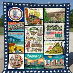 Virginia Ye040701A Tbg Quilt Blanket and Home Decor