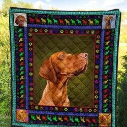 Vizsla Cla3010032Q Quilt Blanket and Home Decor