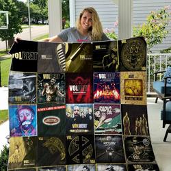 Volbeat Quilt Blanket and Home Decor