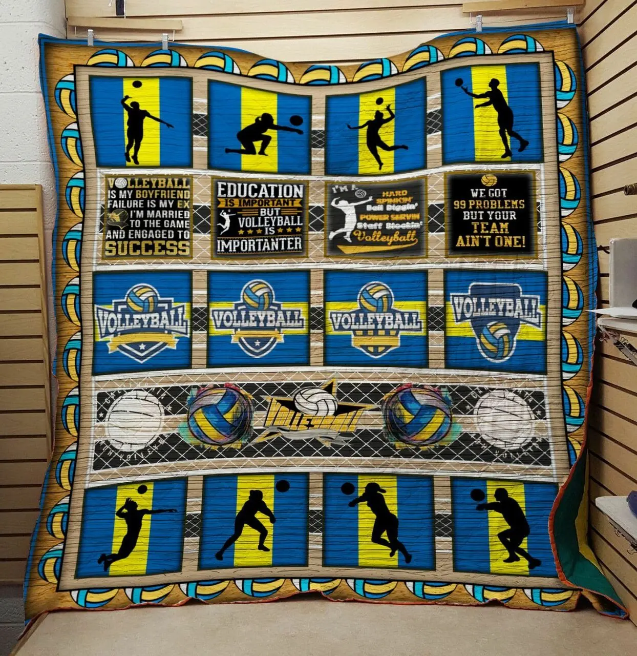 Volleyball 203097 3D Customized Quilt Blanket 410 and Home Decor