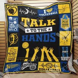 Volleyball Ee Quilt Inkpii and Home Decor