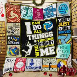 Volleyball Hur Quilt Bevrvi and Home Decor