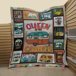 W Camping V6 3D Customized Quilt and Home Decor