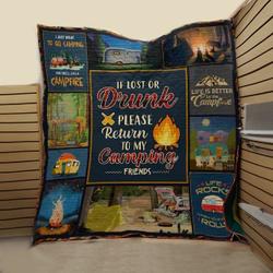 W Camping V7 3D Customized Quilt and Home Decor