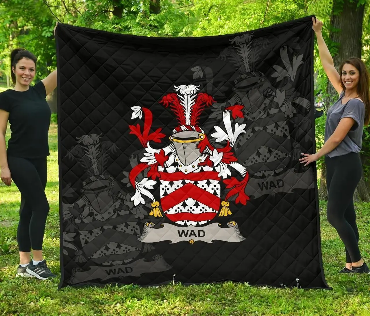 Wad Ireland Irish Family Crest JFJ14553 3D Customized Quilt 2707 and Home Decor