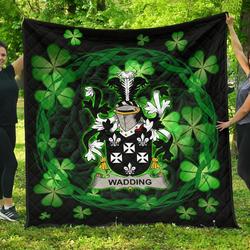 Wadding Ireland Irish Celtic Shamrock Knot Circle JFJ14560 3D Customized Quilt 2707 and Home Decor