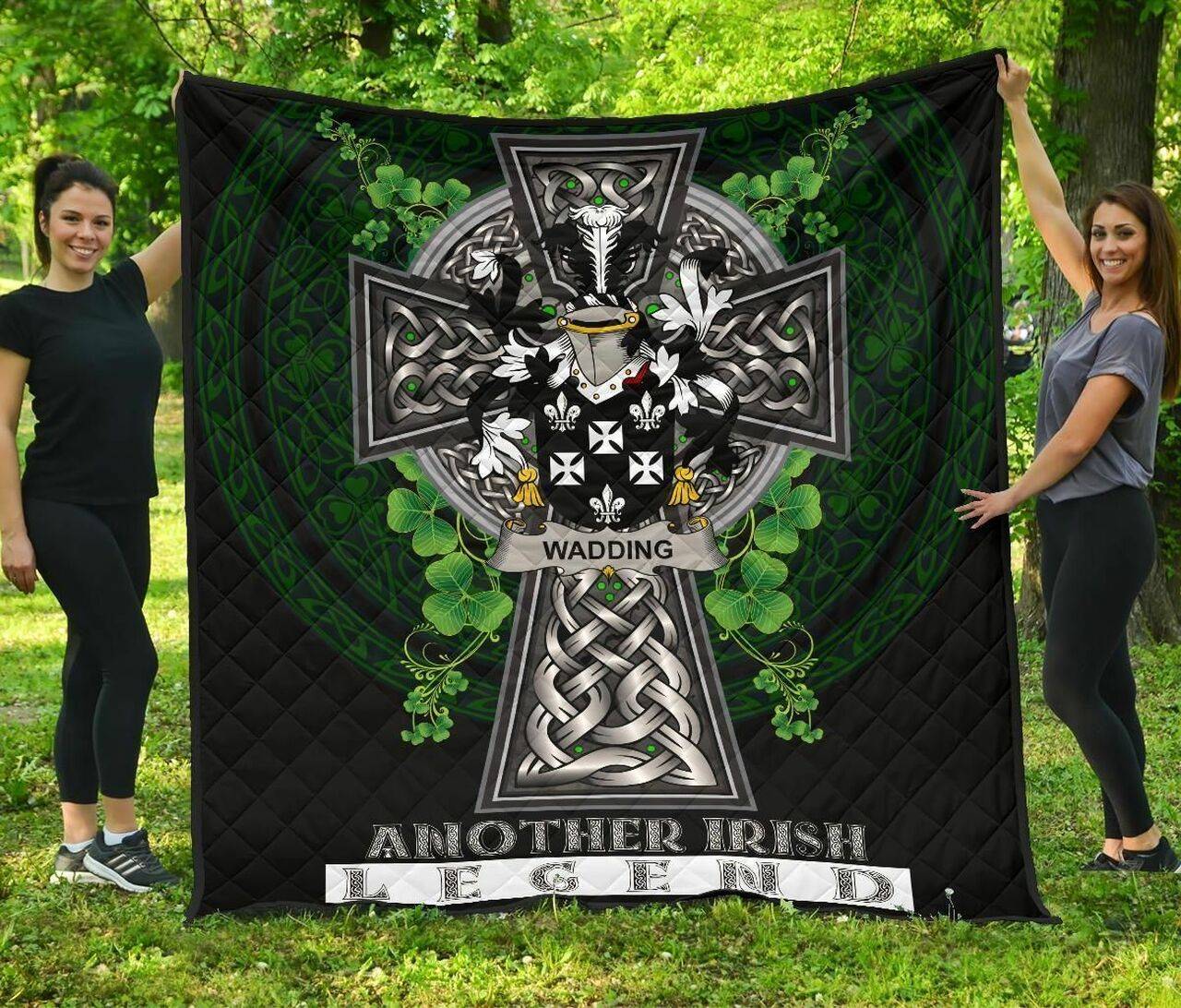 Wadding Ireland Irish Legend JFJ14558 3D Customized Quilt 2707 and Home Decor