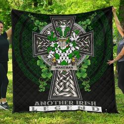 Wakeman Ireland Irish Legend JFJ14586 3D Customized Quilt 2707 and Home Decor