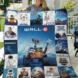 Wall-E Quilt Blanket  Limited Quilt Blanket and Home Decor