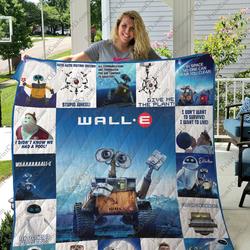WallE Quilt Blanket For Fans Ver 17 and Home Decor