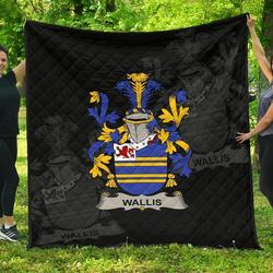 Wallis Ireland Irish Family Crest JFJ14602 3D Customized Quilt 2707 and Home Decor
