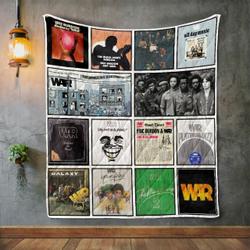 War Album Covers Quilt Blanket and Home Decor