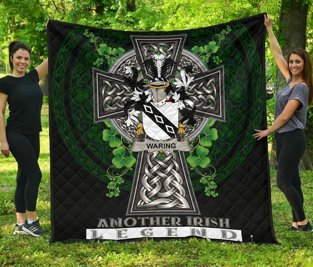 Waring Ireland Irish Legend JFJ14635 3D Customized Quilt 2707 and Home Decor