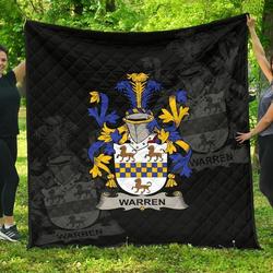 Warren Ireland Irish Family Crest JFJ14642 3D Customized Quilt 2707 and Home Decor