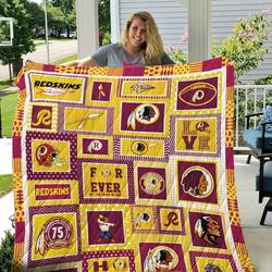 Washington Redskins Quilt Blanket TH1607 Fan Made and Home Decor