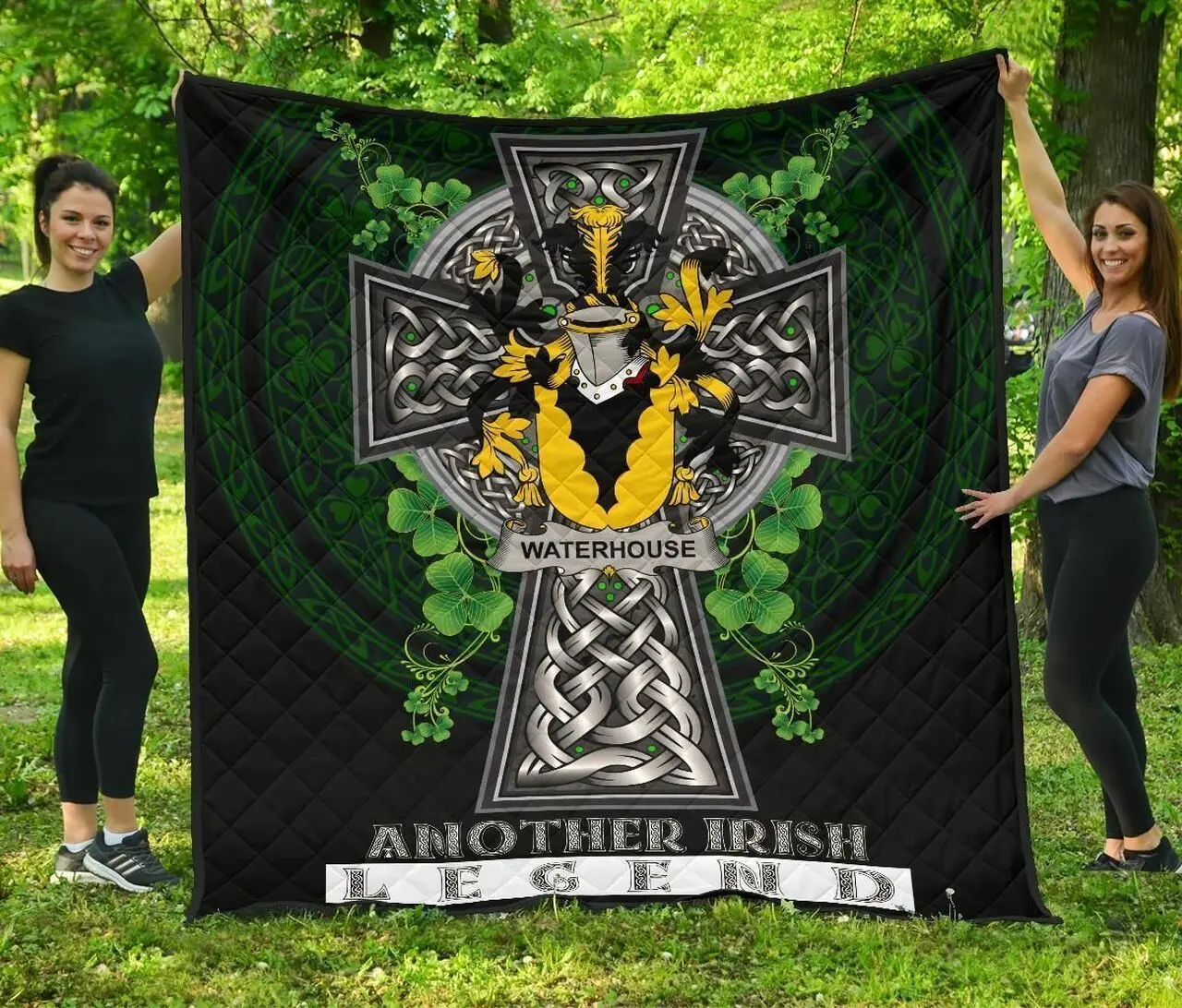 Waterhouse Ireland Irish Legend JFJ14655 3D Customized Quilt 2707 and Home Decor