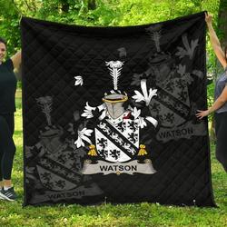 Watson Ireland Irish Family Crest JFJ14662 3D Customized Quilt 2707 and Home Decor