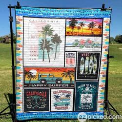 Wave Rider Hur Quilt Bevrpp and Home Decor