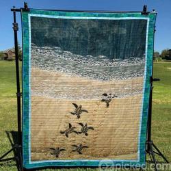Way Back Home Quilt Blanket Yhn2  Quilt and Home Decor