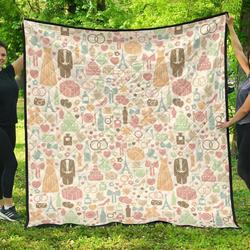 Wedding Hur Quilt pj and Home Decor