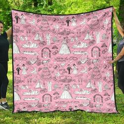 Wedding Pink Hur Quilt ci and Home Decor
