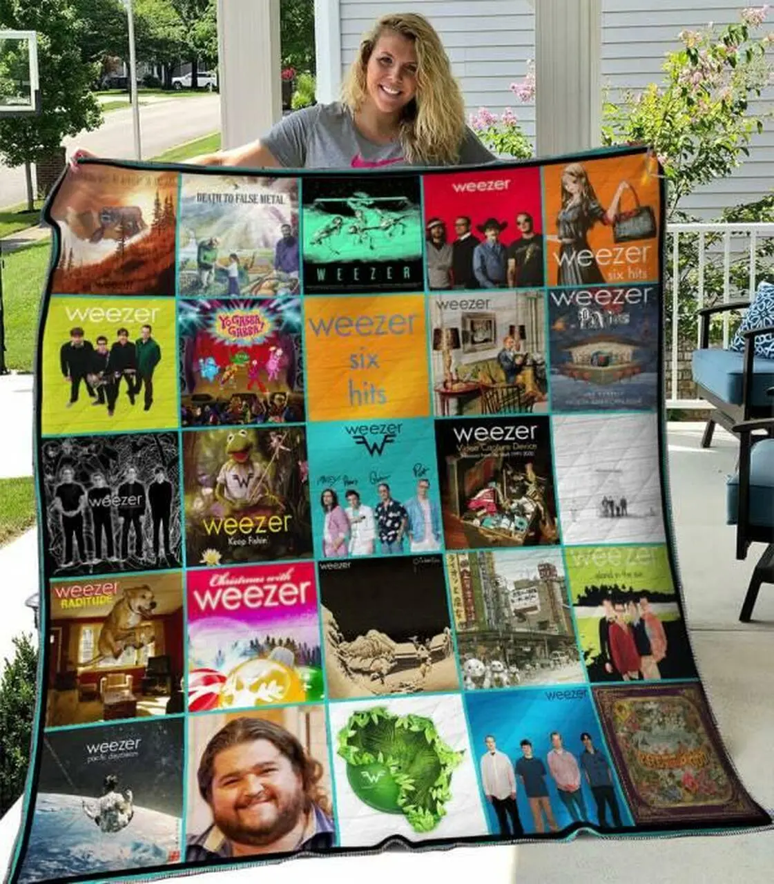 Weezer Quilt Blanket M210529 Quilt and Home Decor