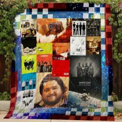 Weezer Quilt V2 and Home Decor