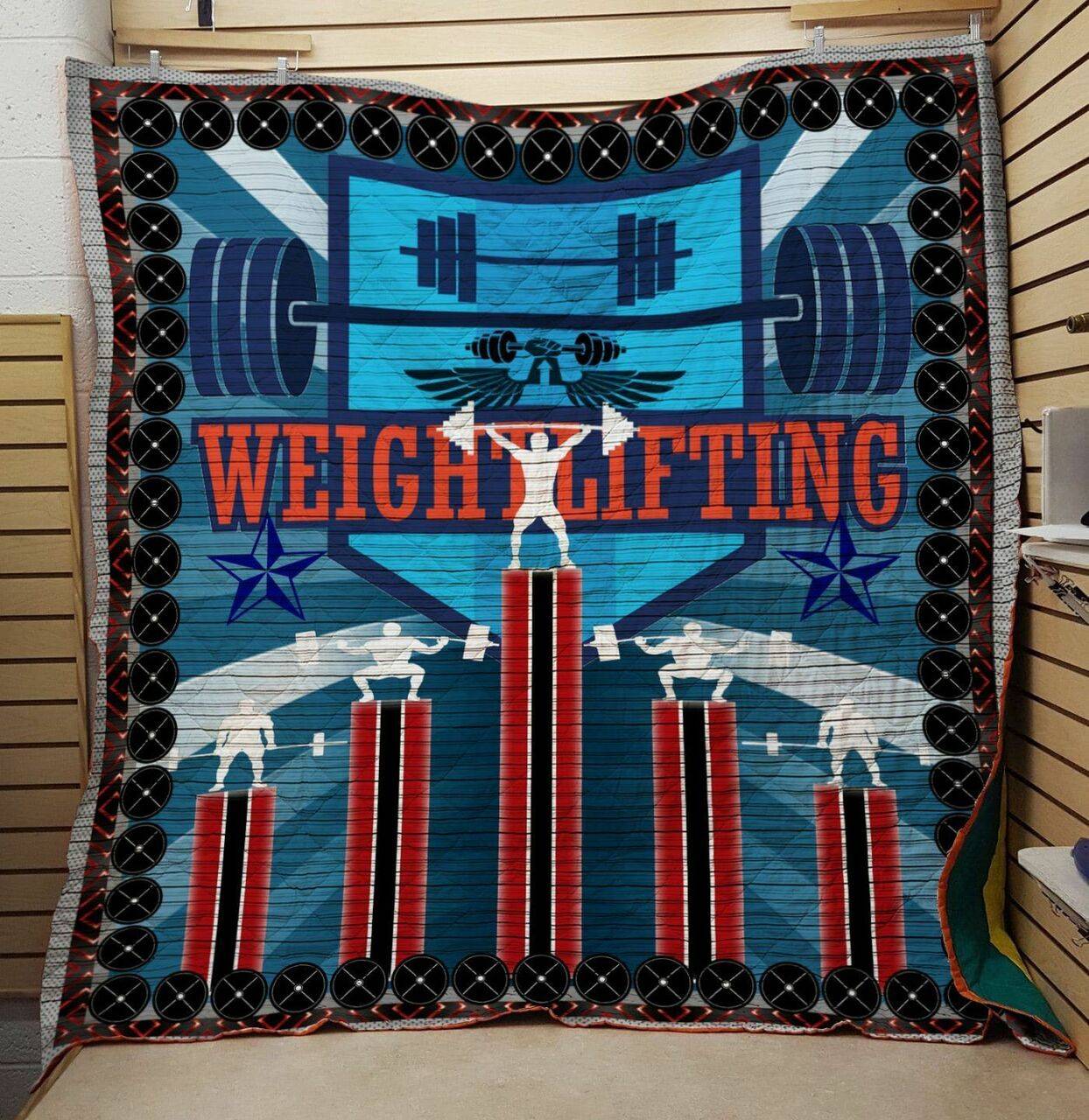 Weightlifting 2802088 3D Customized Quilt Blanket 563 and Home Decor