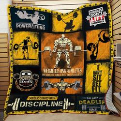 Weightlifting Athletes JFJ14685 3D Customized Quilt 2707 and Home Decor