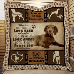 Weimaraner Aww BHJI221 3D Customized Quilt and Home Decor