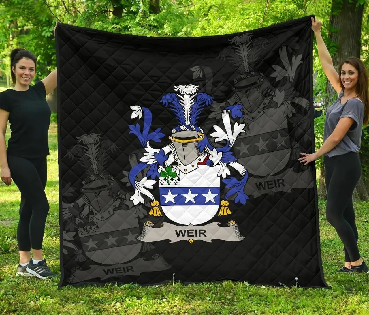 Weir Or Mcweir Ireland Irish Family Crest JFJ14690 3D Customized Quilt 2707 and Home Decor