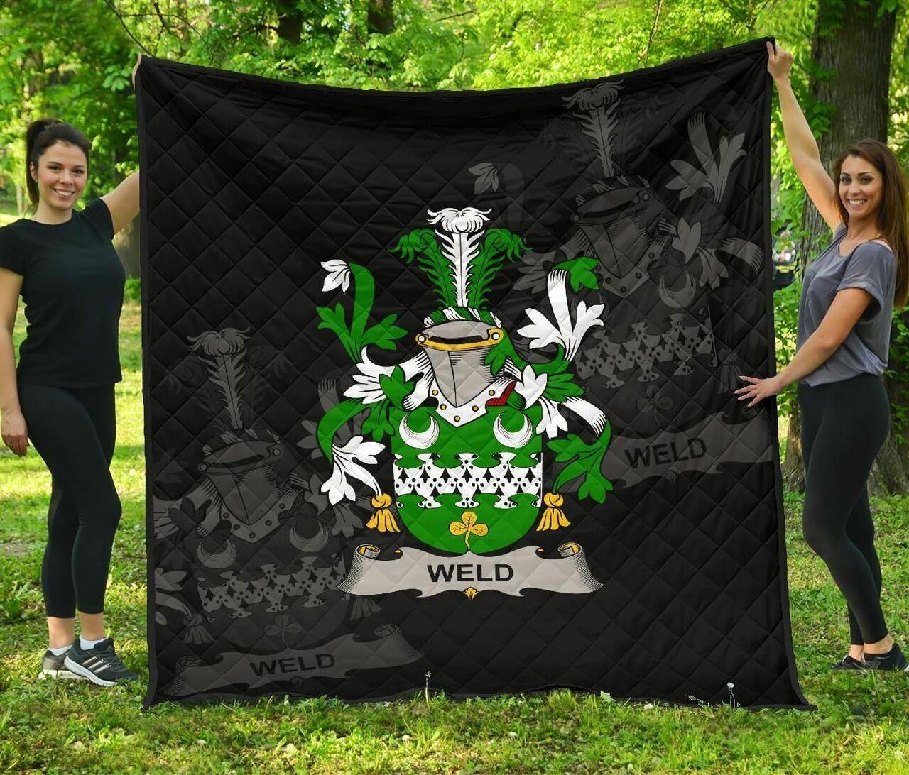 Weld Ireland Irish Family Crest JFJ14695 3D Customized Quilt 2707 and Home Decor