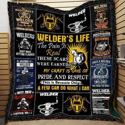 Welder Cl22120267Mdq Quilt Blanket and Home Decor