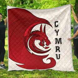 Welsh Premium Welsh Myth Dragon Red Jv Quilt Derqmq and Home Decor