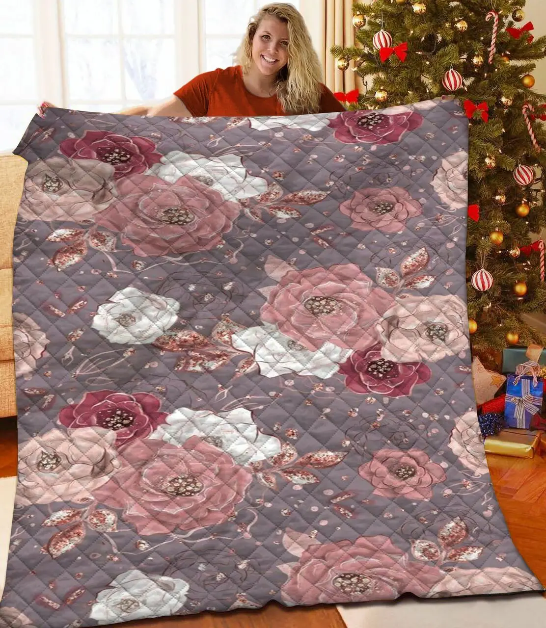 Wer JFJ14725 3D Customized Quilt 2707 and Home Decor