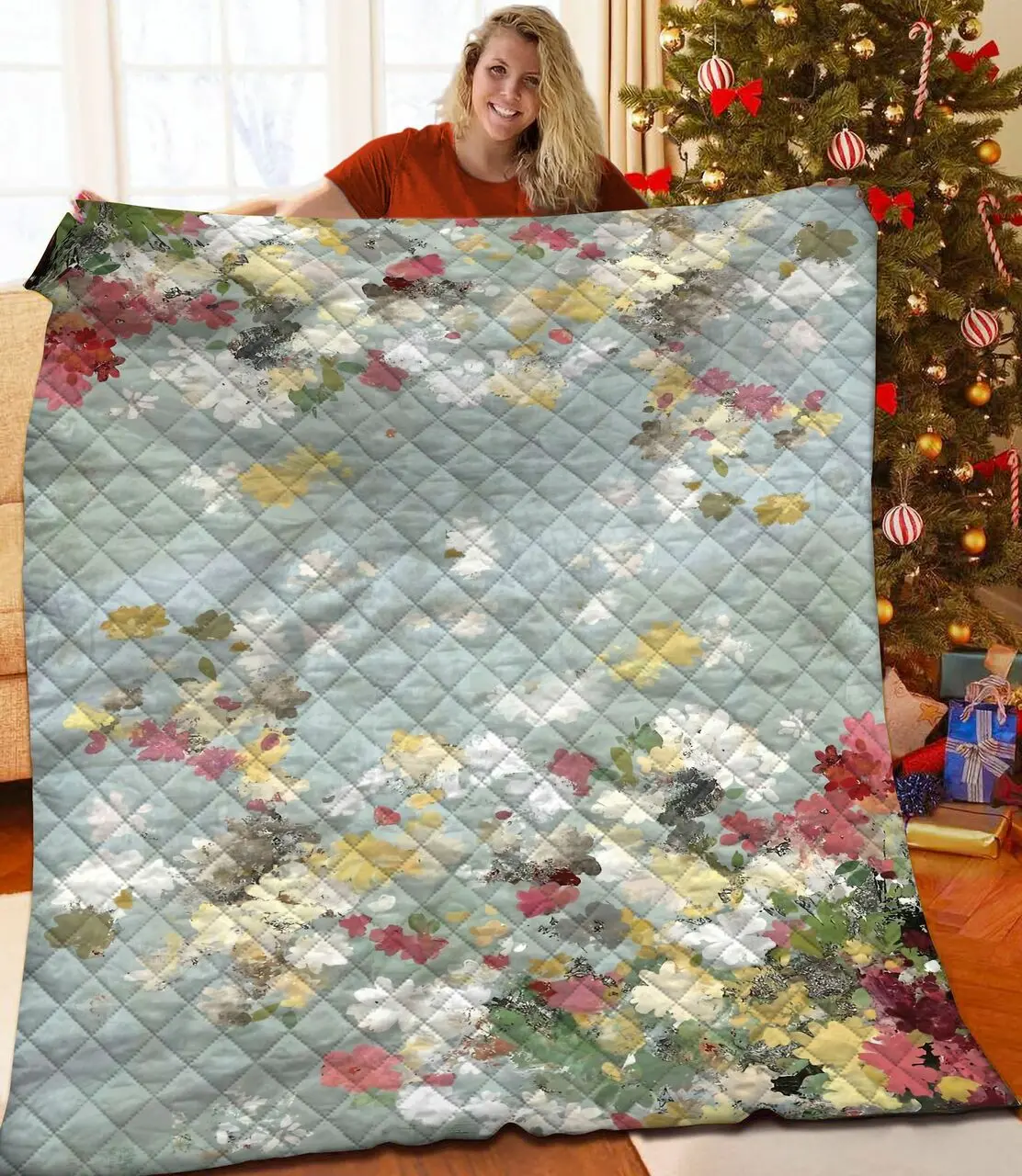 Wer JFJ14727 3D Customized Quilt 2707 and Home Decor