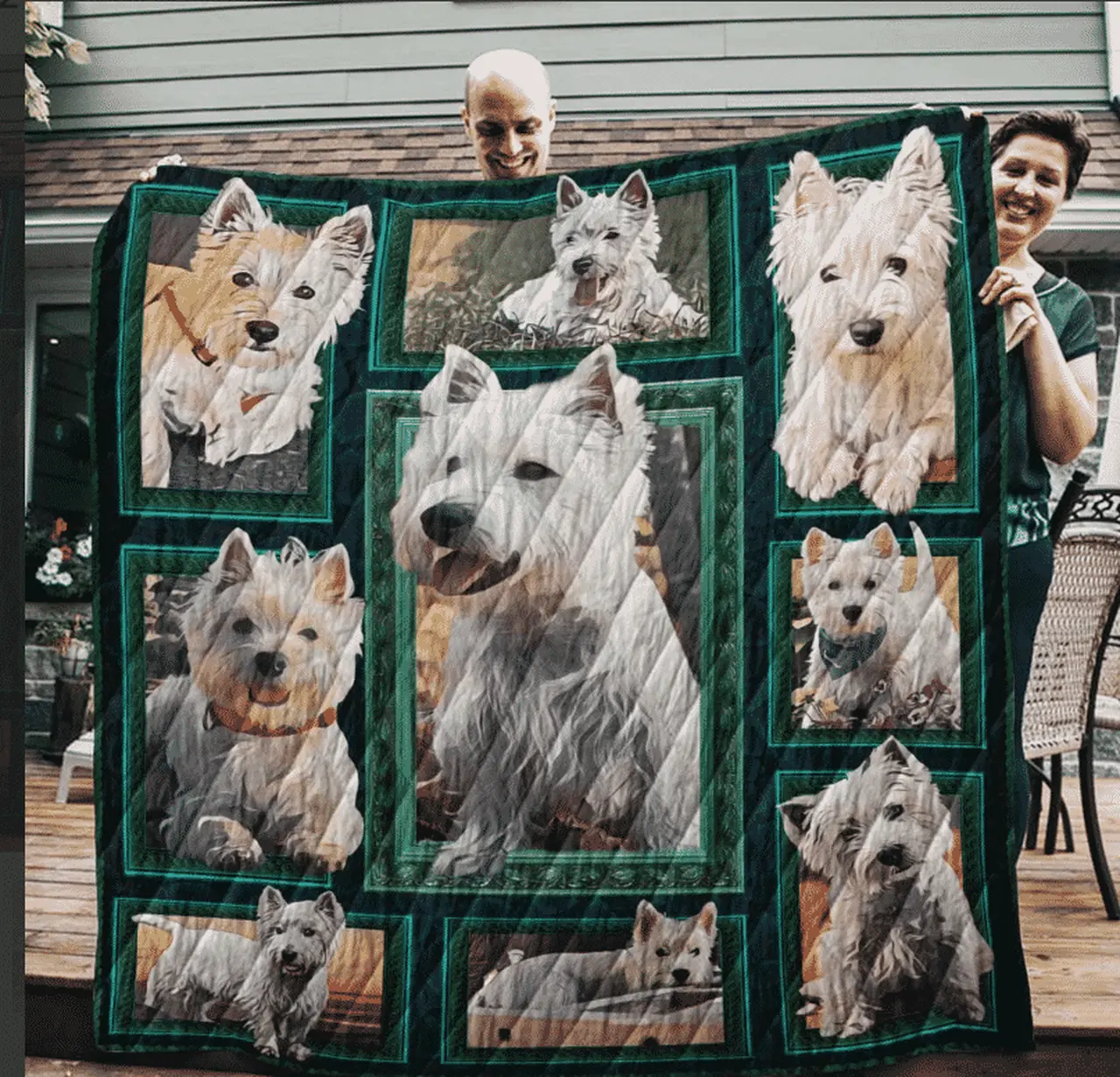 West Highland White Terrier You Are My Summer Quilt Blanket Dhc020120299Td and Home Decor