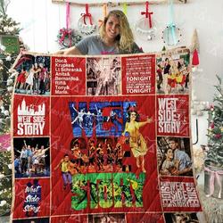 West Side Story Quilt Blanket 02152 and Home Decor
