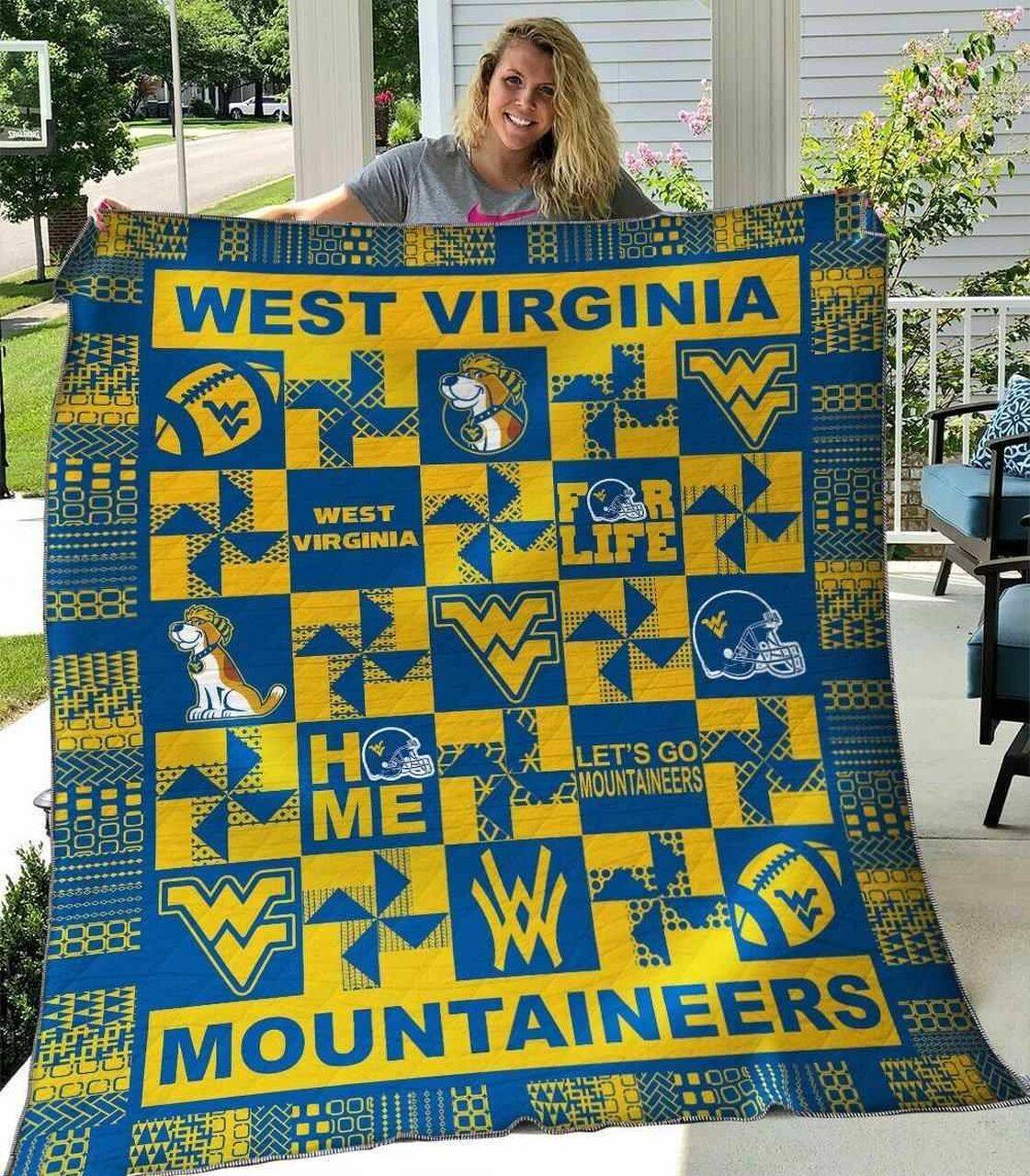West Virgina 1 Blanket Th1507 Quilt and Home Decor