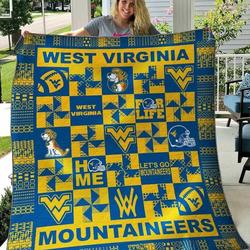West Virgina 1 Blanket Th1507 Quilt and Home Decor
