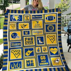 West Virgina Blanket Th1507 Quilt and Home Decor