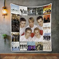 Westlife Album Covers Quilt Blanket and Home Decor