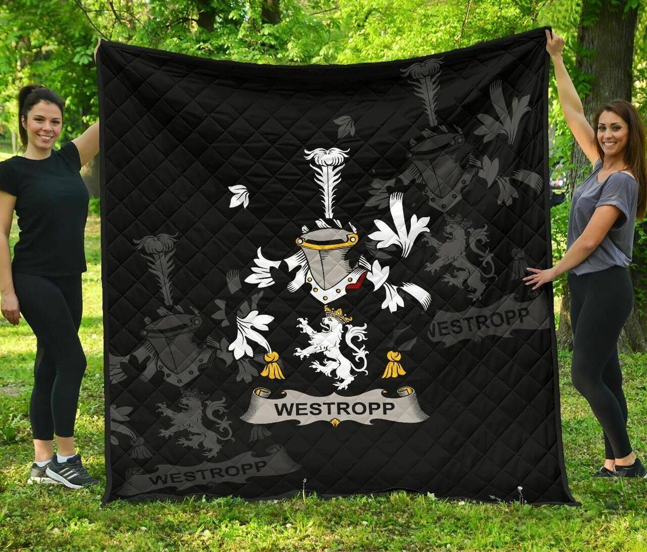 Westropp Ireland Irish Family Crest JFJ14788 3D Customized Quilt 2707 and Home Decor