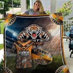 Wests Tigers Quilt Blanket Beeqt5053  Quilt and Home Decor