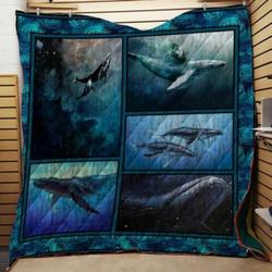 Whale Clh0511652Q Quilt Blanket and Home Decor