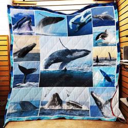 Whale Collection Quilt Q0803 and Home Decor