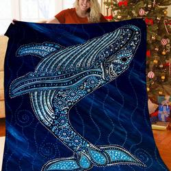 Whale JFJ14812 3D Customized Quilt 2707 and Home Decor