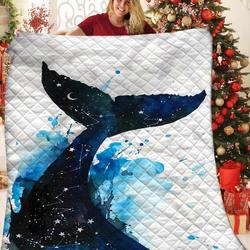 Whale JFJ14832 3D Customized Quilt 2707 and Home Decor