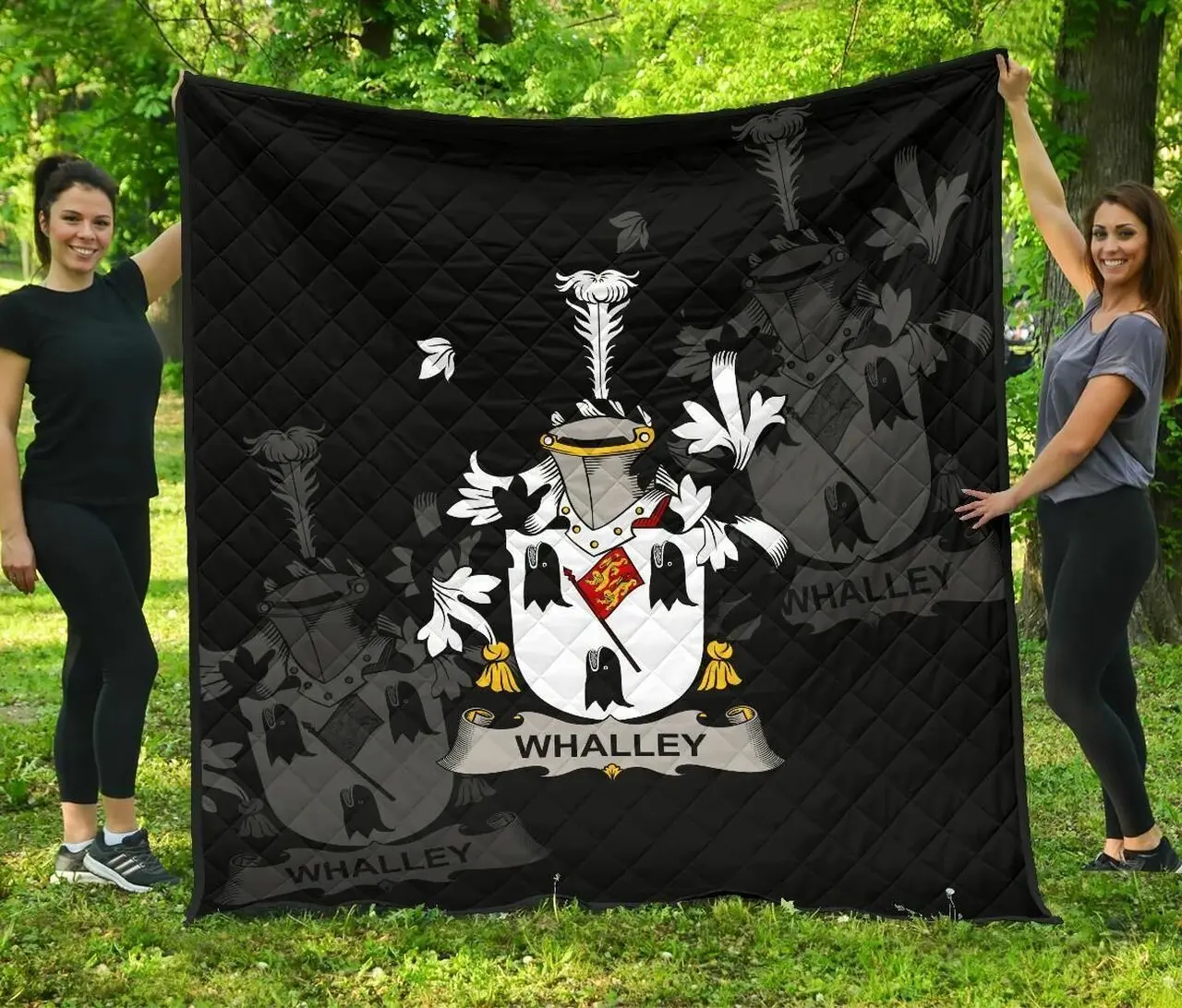 Whalley Ireland Irish Family Crest JFJ14833 3D Customized Quilt 2707 and Home Decor